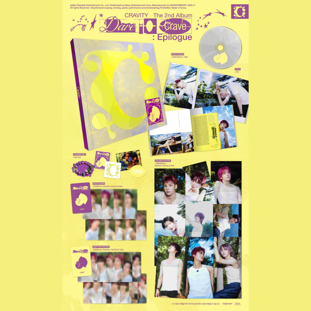 CRAVITY The 2nd Album [Dare to Crave : Epilogue]