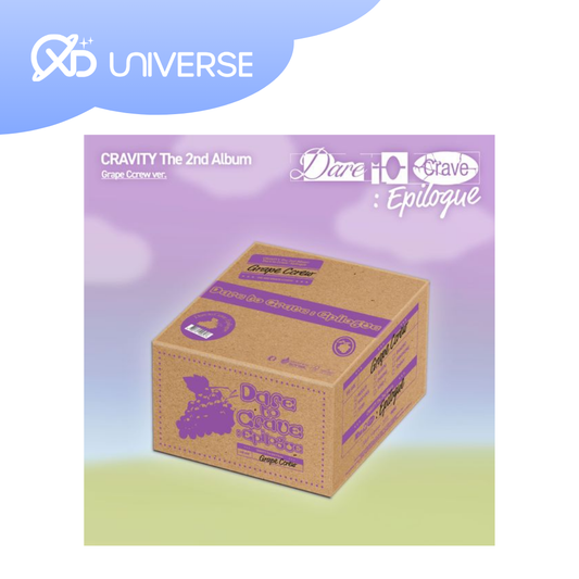 CRAVITY - 2ND ALBUM [Dare to Crave : Epilogue] (Grape Ccrew Ver.)