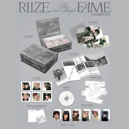 RIIZE The 2nd Single [Fame] - CHAMBER Ver