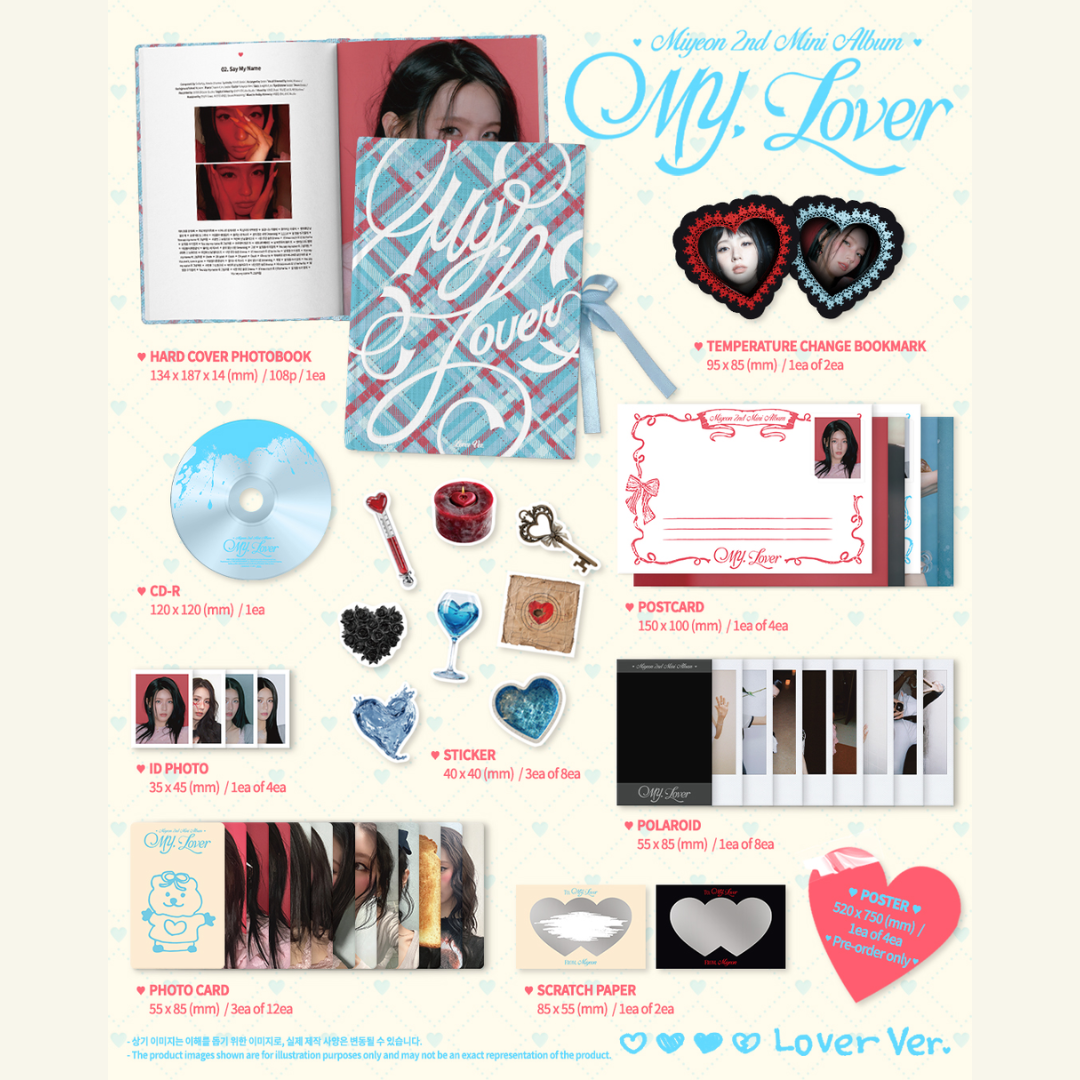 i-dle Miyeon 2nd Mini Album 'MY, Lover' Photobook Ver