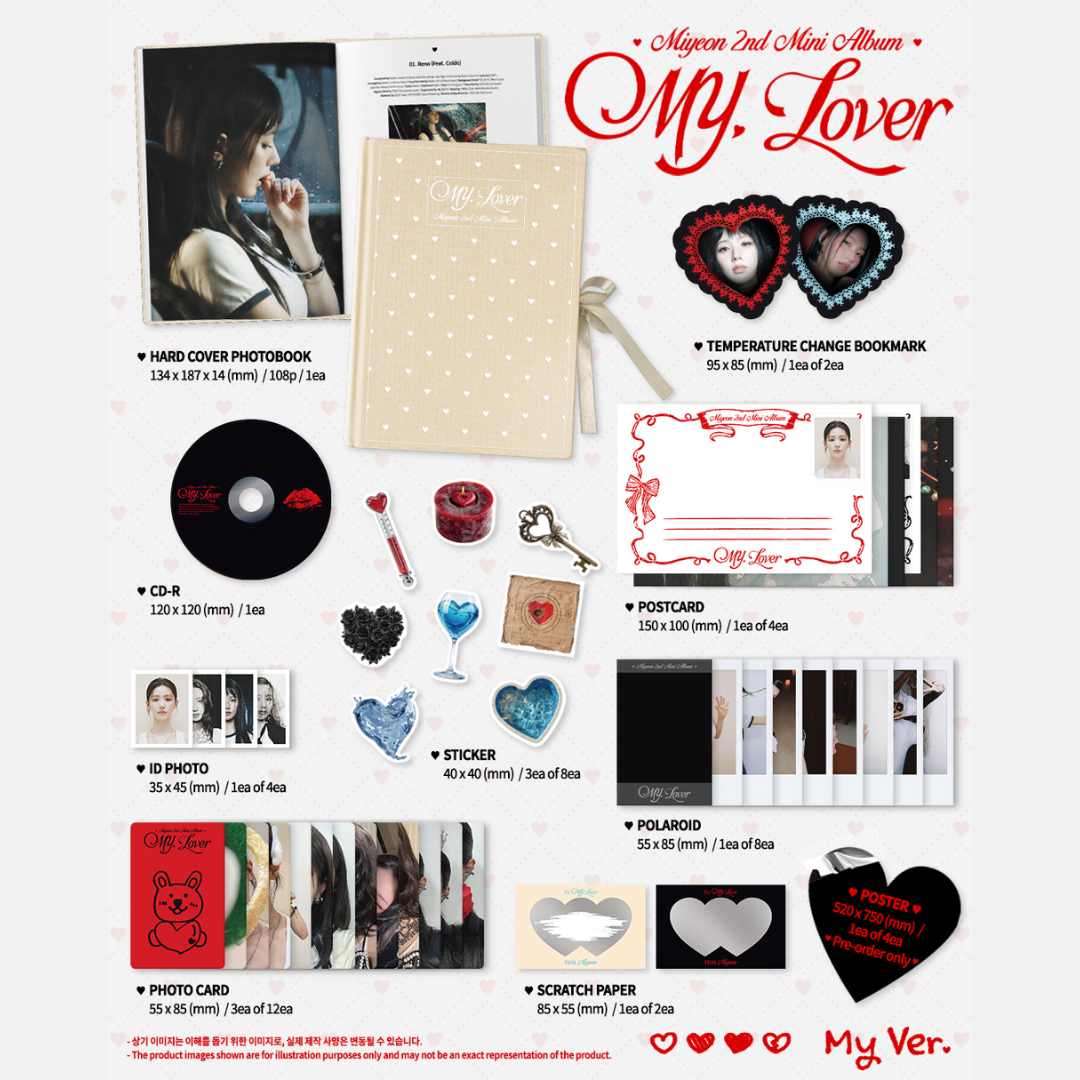 i-dle Miyeon 2nd Mini Album 'MY, Lover' Photobook Ver