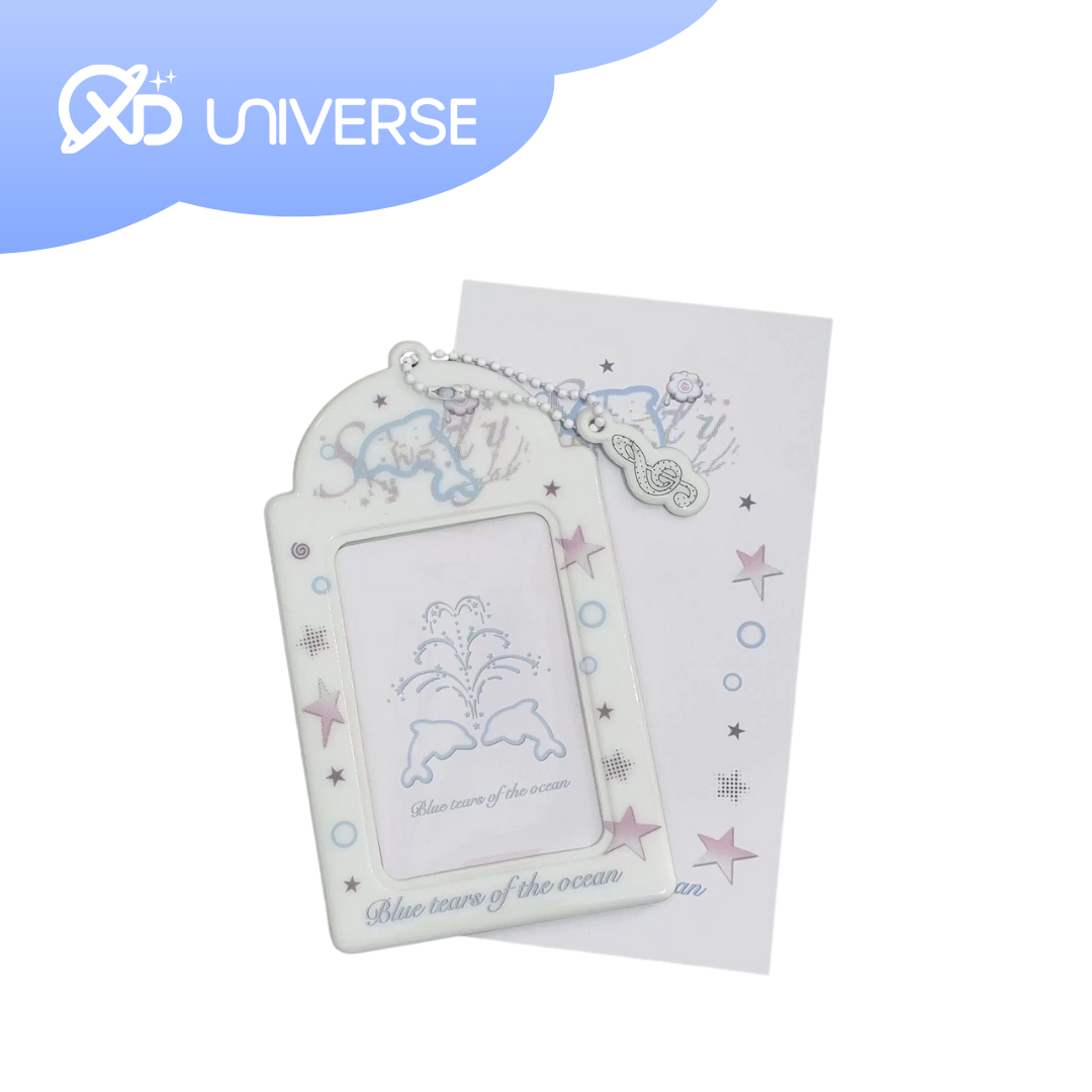 WHITE DOLPHIN PHOTOCARD HOLDER