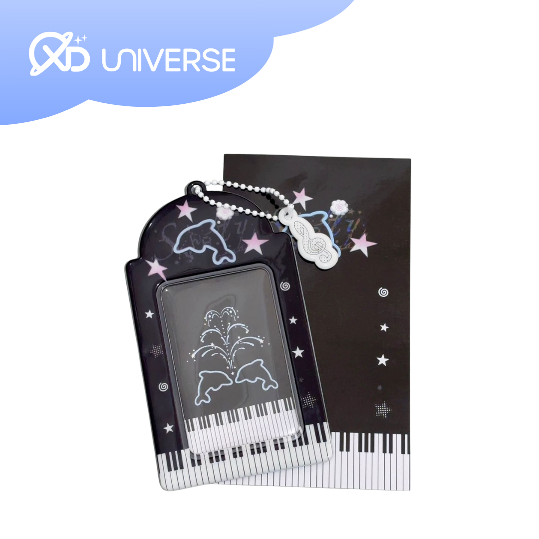 BLACK DOLPHIN PHOTOCARD HOLDER