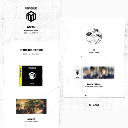 &TEAM - 1st ALBUM [First Howling : NOW] STANDARD EDITION
