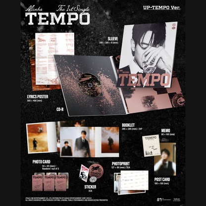 MINHO (SHINee) - 1st Single Album [TEMPO] (Random Ver.)