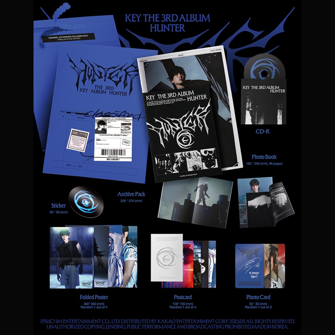 KEY (SHINee) - 3rd Album [HUNTER] (Archive Ver.)