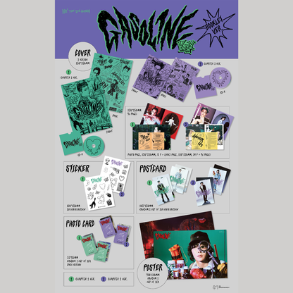 (PROMO 1+1) KEY (SHINee) - 2ND ALBUM - Gasoline [Booklet ver.] (Random Ver.)
