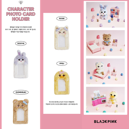 [BPTOUR] BLACKPINK CHARACTER PHOTO CARD HOLDER