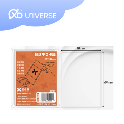 Transparent Sleeves – 25 pcs / 50 pcs
