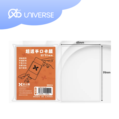 Transparent Sleeves – 25 pcs / 50 pcs