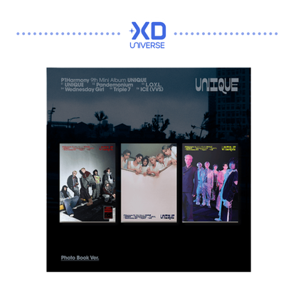 P1Harmony - 9th Mini Album [UNIQUE] (Photobook Ver.)