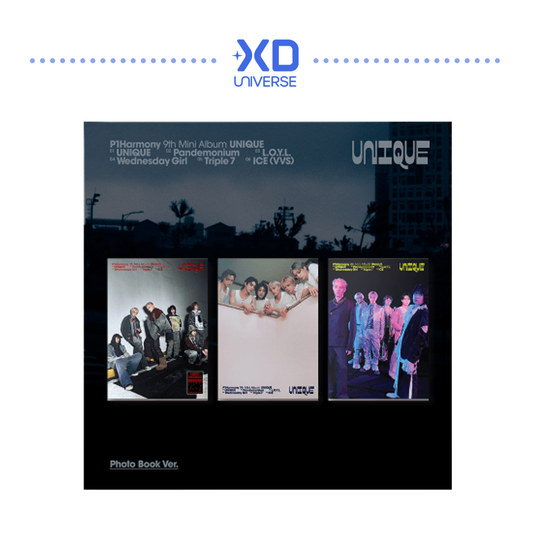 P1Harmony - 9th Mini Album [UNIQUE] (Photobook Ver.)