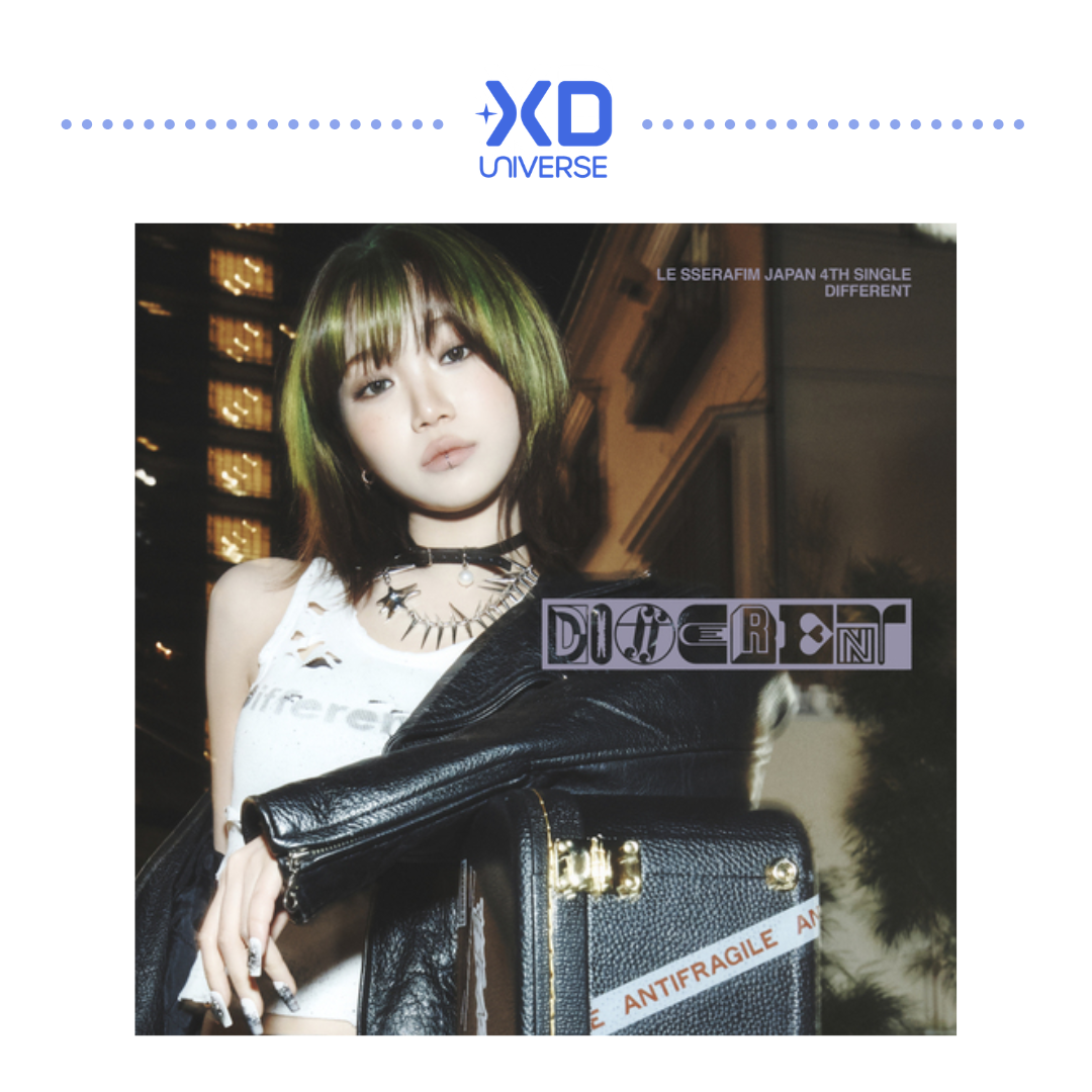 LE SSERAFIM - JAPAN 4th Single 'DIFFERENT' (Solo Jacket)