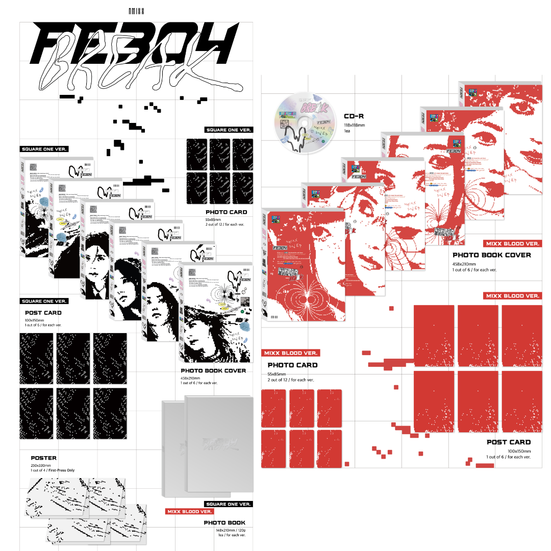 NMIXX - 2nd EP Mini Album [Fe3O4: BREAK]