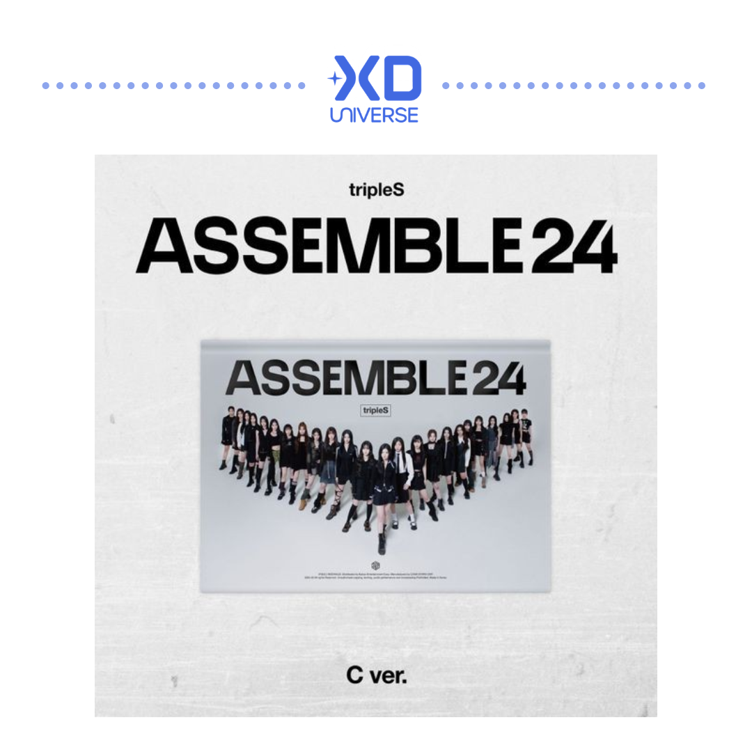 tripleS - 1st Full Album [ASSEMBLE24]- (C Ver.) White