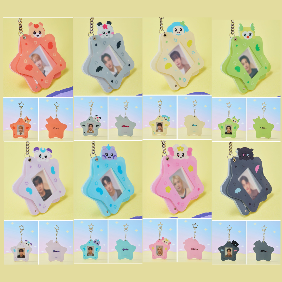 ATEEZ MIGHTEEZ Wonder Room POP-UP - ID PHOTO CARD HOLDER KEYRING