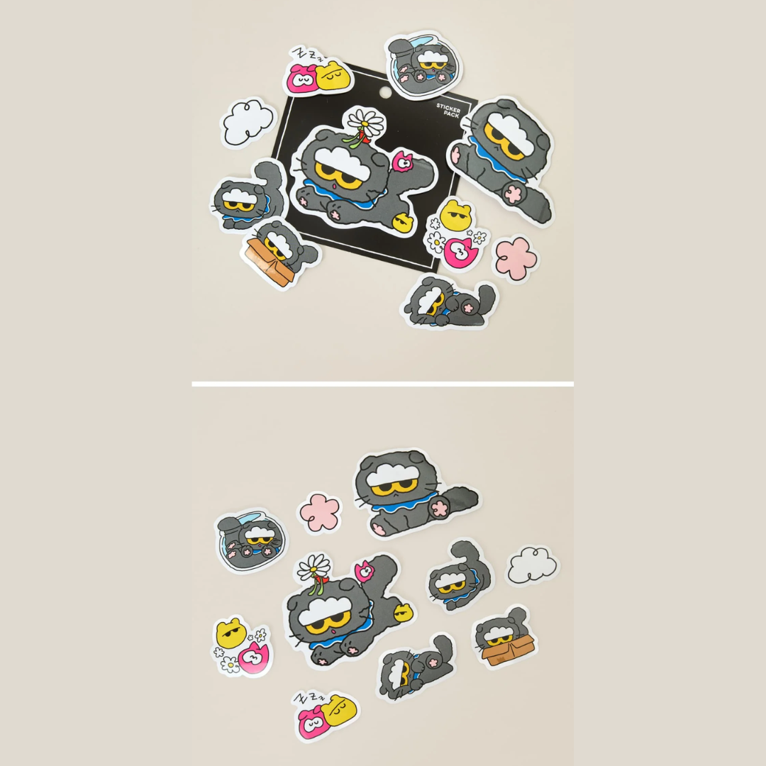 GD G-DRAGON ZO&FRIENDS LUCKY SHOP POP-UP - STICKER PACK