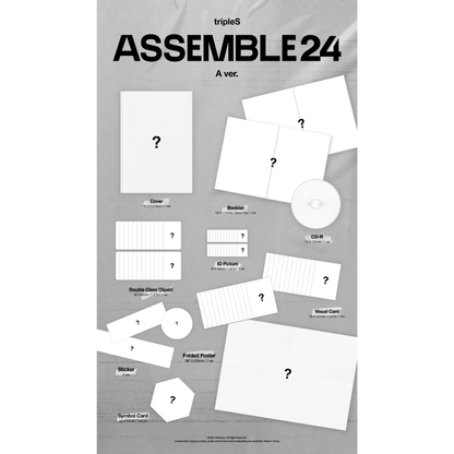 tripleS - 1st Full Album [ASSEMBLE24]- (A Ver.) Green