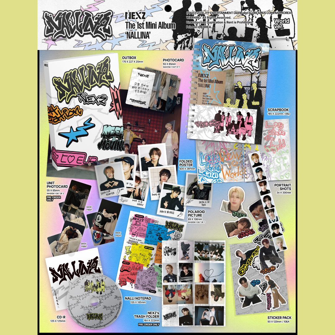 NEXZ - 1st Mini Album [NALLINA] (Limited Edition)