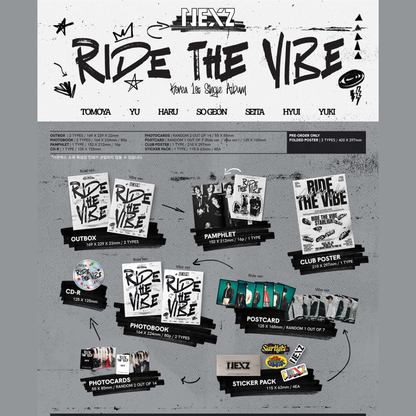 NEXZ - 1st Single Album [Ride the Vibe]