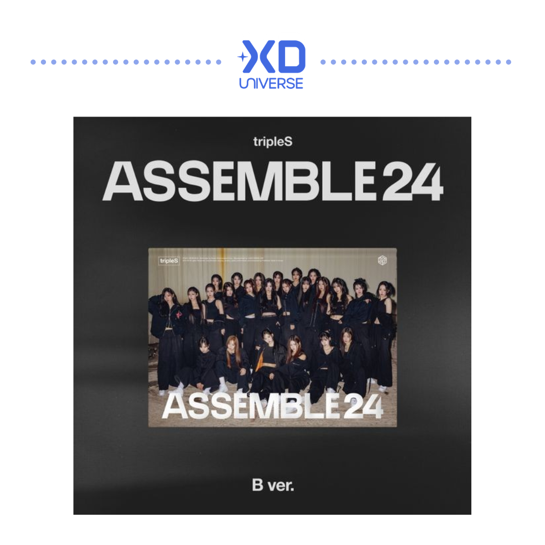 tripleS - 1st Full Album [ASSEMBLE24]- (B Ver.) Black