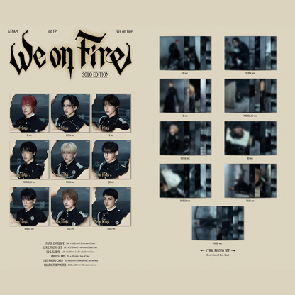 &TEAM 3rd EP 'We On Fire' Solo Edition