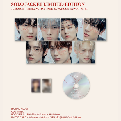 ENHYPEN JP 3rd Single 結 -YOU- Solo Jacket Limited