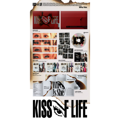 KISS OF LIFE - 2nd Single Album [Who is she] (Who Ver.)