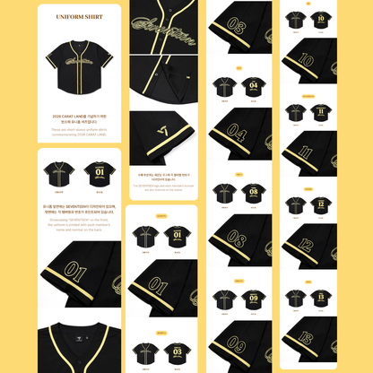 SEVENTEEN 2026 CARATLAND Official MD UNIFORM SHIRT