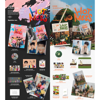 EVNNE 4th Mini Album [HOT MESS]