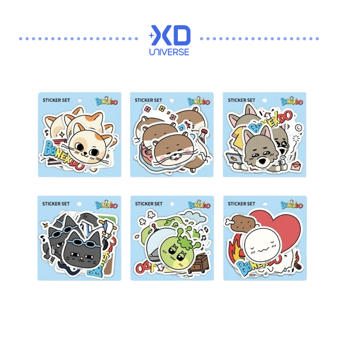 BOYNEXTDOOR BBNEXDO OFFICIAL MERCHANDISE - STICKER SET