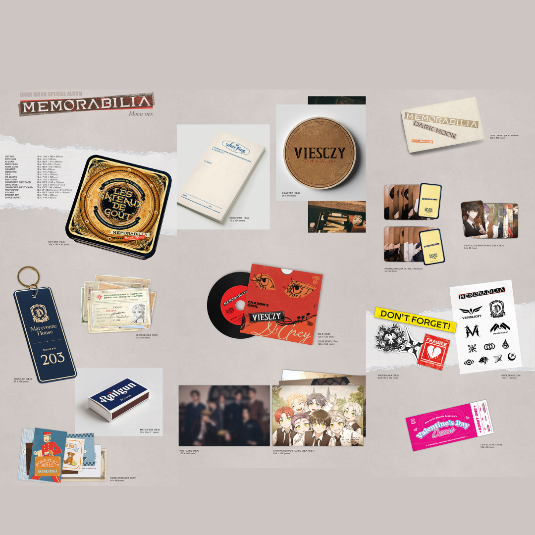 ENHYPEN - DARK MOON SPECIAL ALBUM [MEMORABILIA] (Moon Ver.)