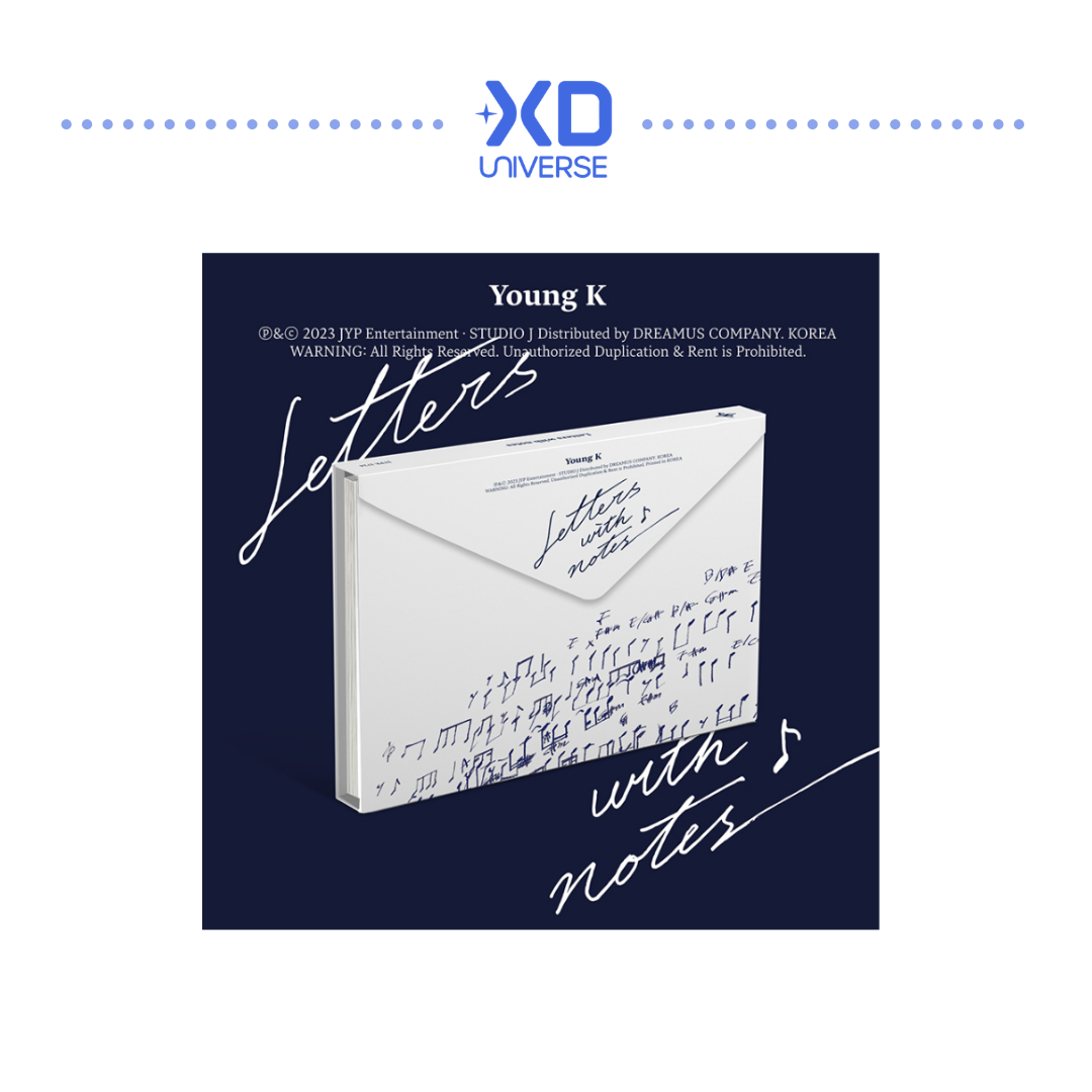 Day6 Young K 'Letters with Notes' Photo Book Ver.