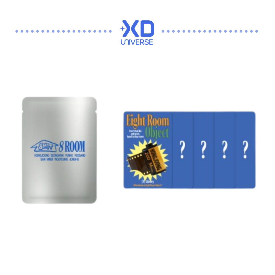 ATEEZ POP-UP '8ROOM' OFFICIAL MERCH - RANDOM PHOTOCARD PACK ver.B
