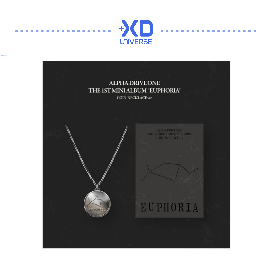 ALPHA DRIVE ONE - 1st Mini Album [EUPHORIA] (COIN NECKLACE Ver.) (LIMITED EDITION)