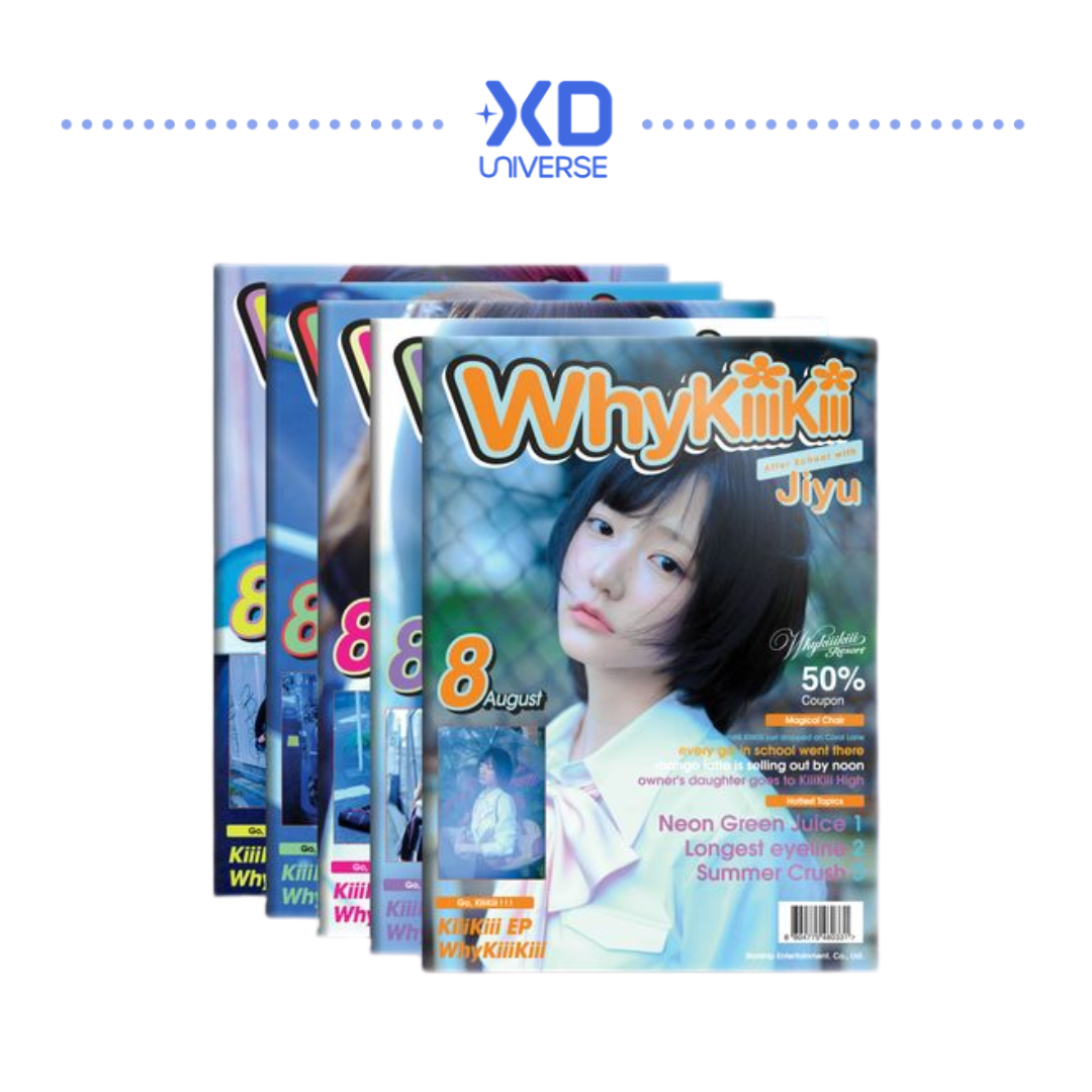 KiiiKiii 3rd EP Album [WhyKiiiKiii] - SUMMER ISSUE ver.
