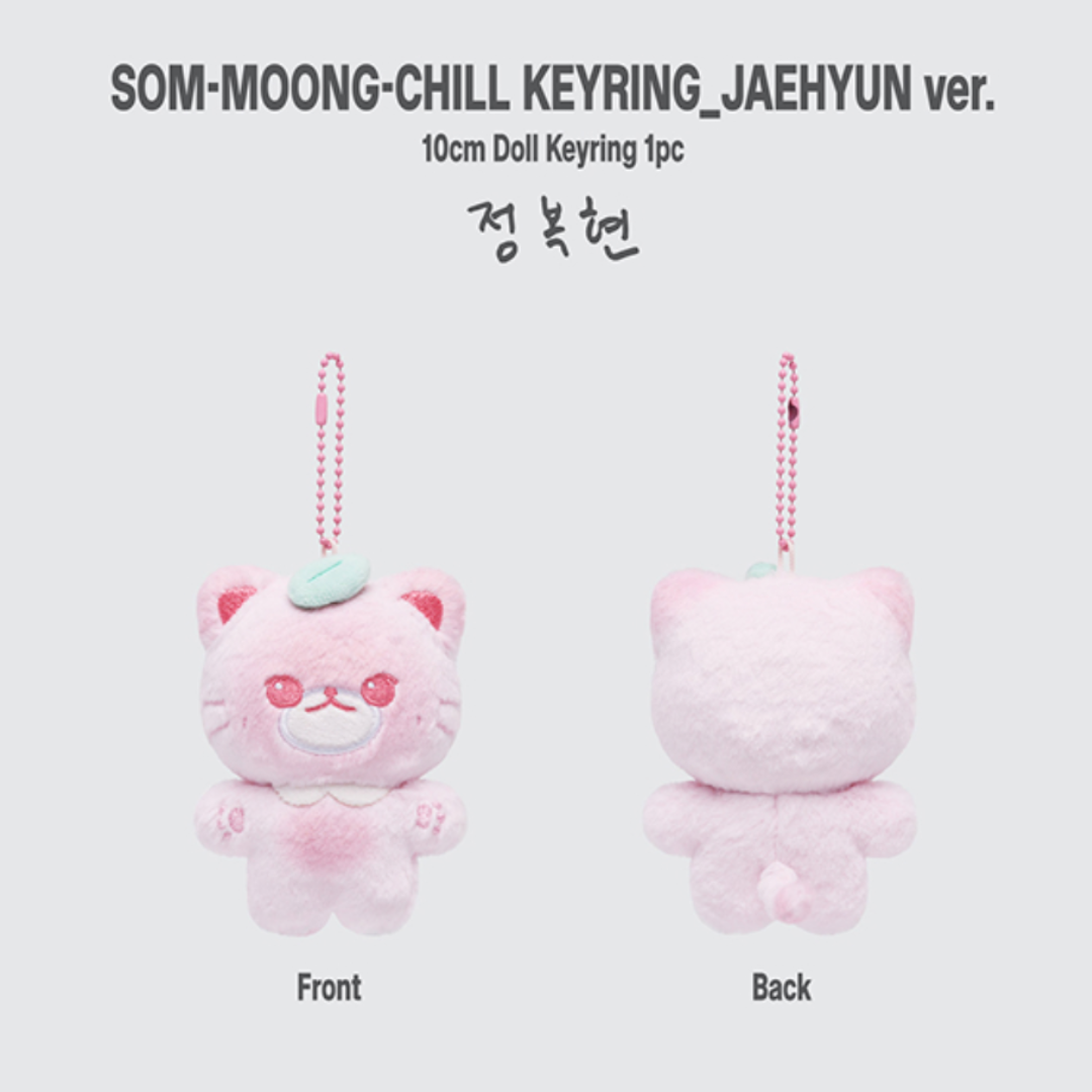 JAEHYUN FAN-CON TOUR 'Mono' OFFICIAL MERCHANDISE - SOM-MOONG-CHILL KEYRING_JAEHYUN ver.