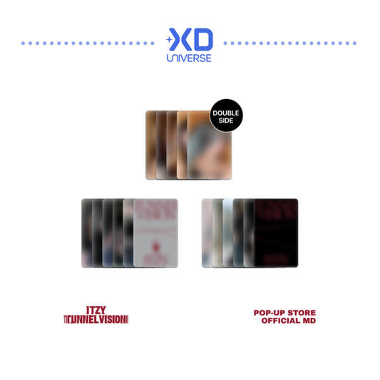 ITZY TUNNEL VISION Pop-Up Store Official MD Trading Card