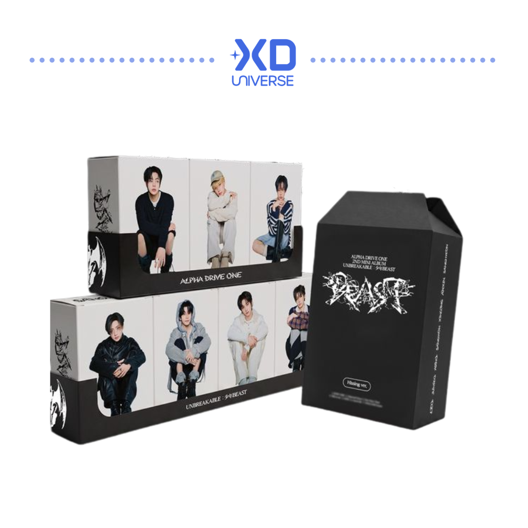 ALPHA DRIVE ONE 2ND MINI ALBUM 'UNBREAKABLE : 少年BEAST' - Hissing Ver.