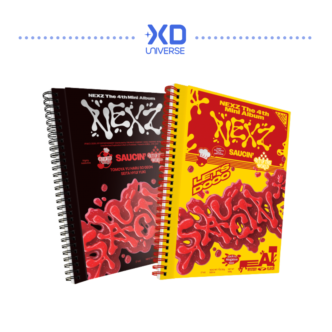NEXZ 4th Mini Album [SAUCIN'] (BLACK/YELLOW ver.)
