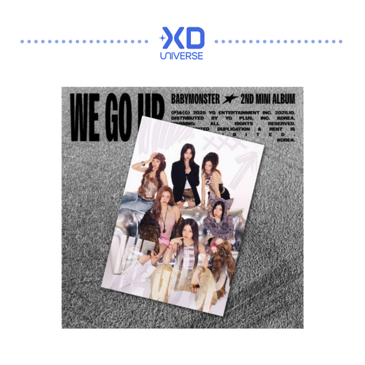 BABYMONSTER 2nd Mini Album WE GO UP - POSTCARD