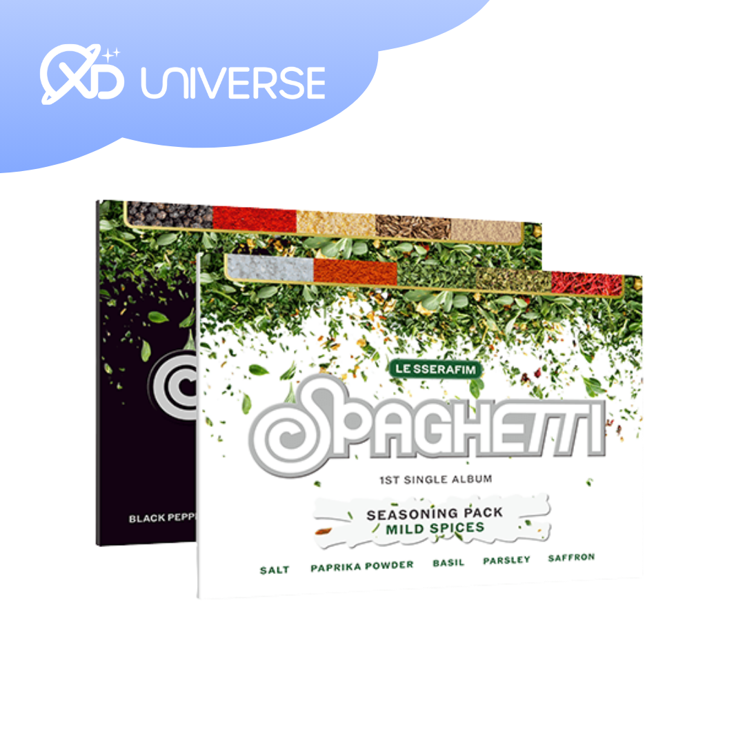 LE SSERAFIM 1st Single Album [SPAGHETTI] - WEVERSE ALBUMS VER