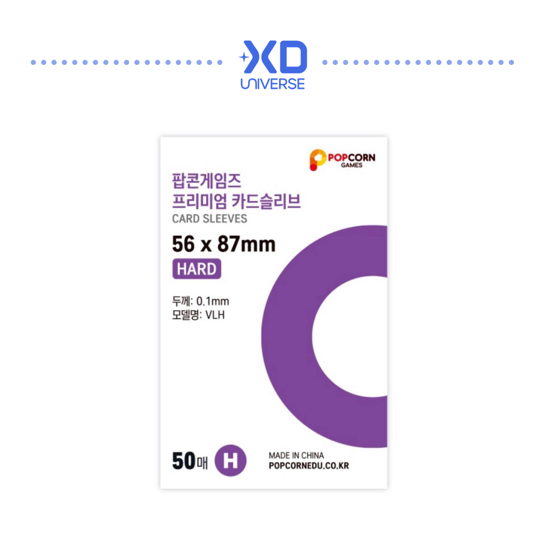 Popcorn Premium Photocard Sleeve 50pcs (56 x 87mm)