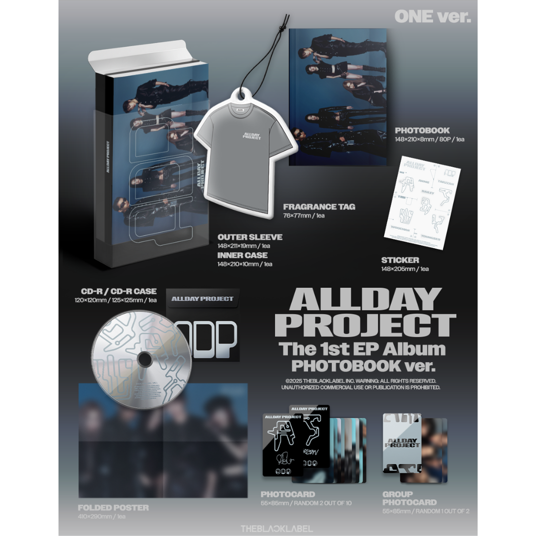 ALLDAY PROJECT The 1st EP Album 'ALLDAY PROJECT' - Photobook ver