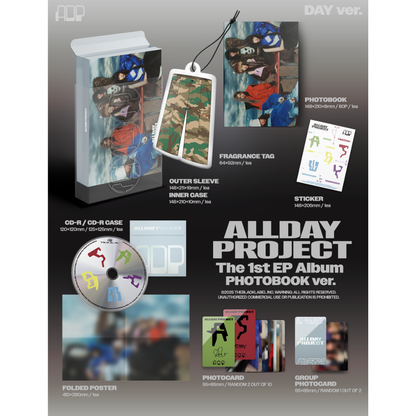 ALLDAY PROJECT The 1st EP Album 'ALLDAY PROJECT' - Photobook ver