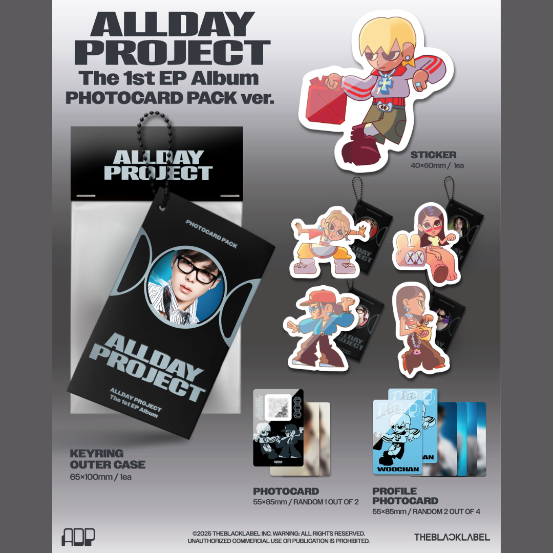 ALLDAY PROJECT The 1st EP Album 'ALLDAY PROJECT' - Photocard Pack ver