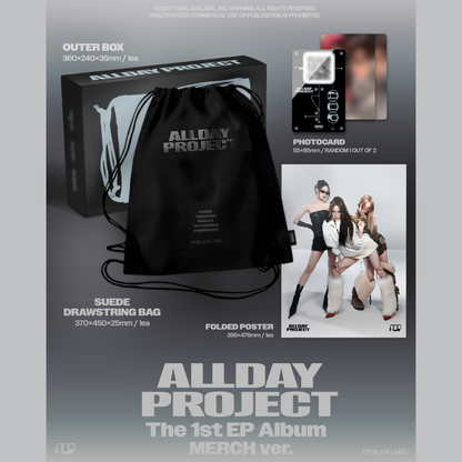 [TBL POB] ALLDAY PROJECT The 1st EP Album 'ALLDAY PROJECT' - Merch ver DRAWSTRING BAG