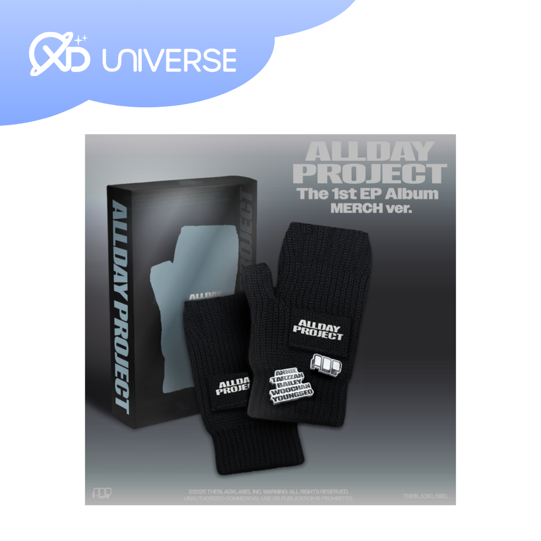 [TBL POB] ALLDAY PROJECT The 1st EP Album 'ALLDAY PROJECT' - Merch ver FINGERLESS GLOVES