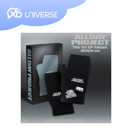 [TBL POB] ALLDAY PROJECT The 1st EP Album 'ALLDAY PROJECT' - Merch ver FINGERLESS GLOVES