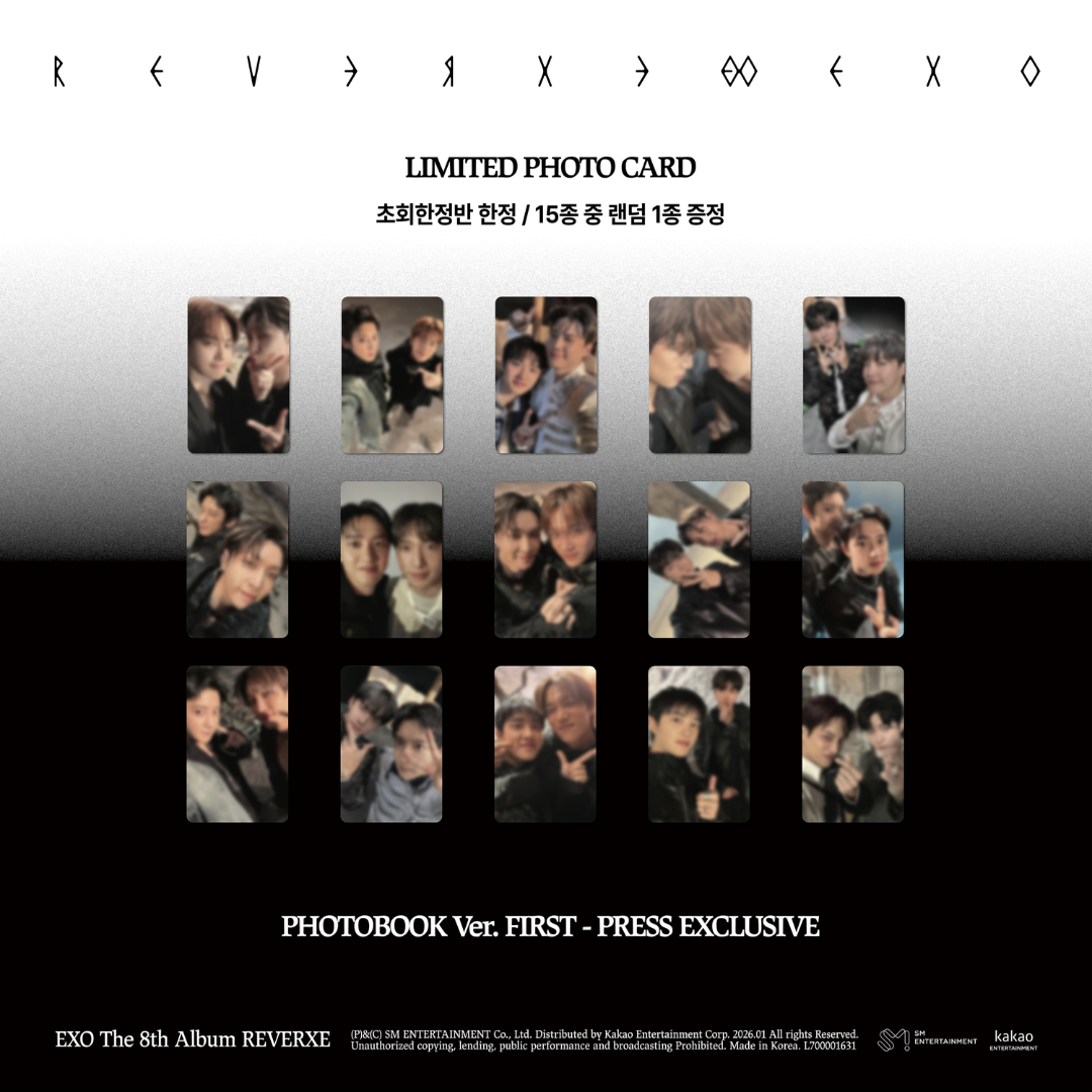 [PREORDER] EXO The 8th Album [REVERXE] - PHOTOBOOK Ver.